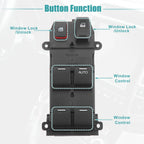 Right Driver Side Power Window Switch for Honda CR-V (2007-2010)