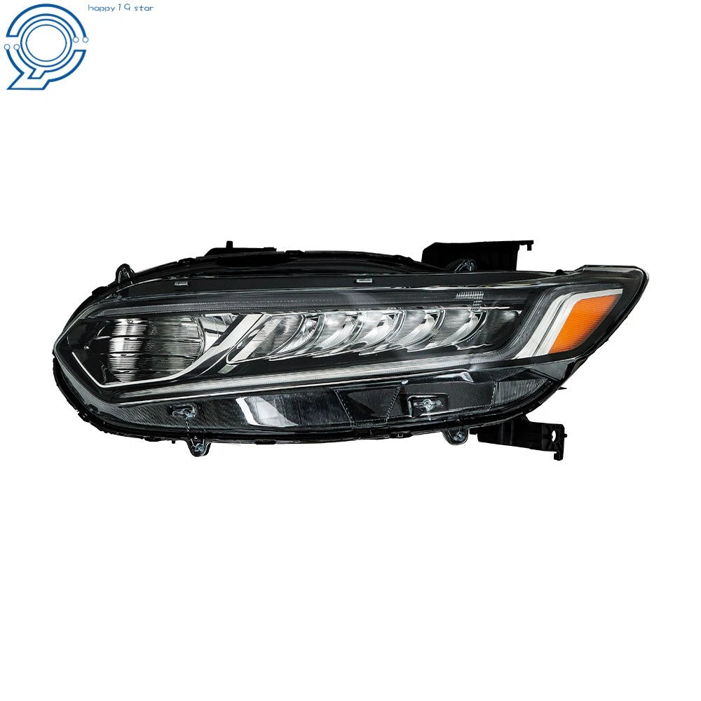 Halogen Headlight with LED DRL for Honda Accord (2018–2020) Chrome Clear Left