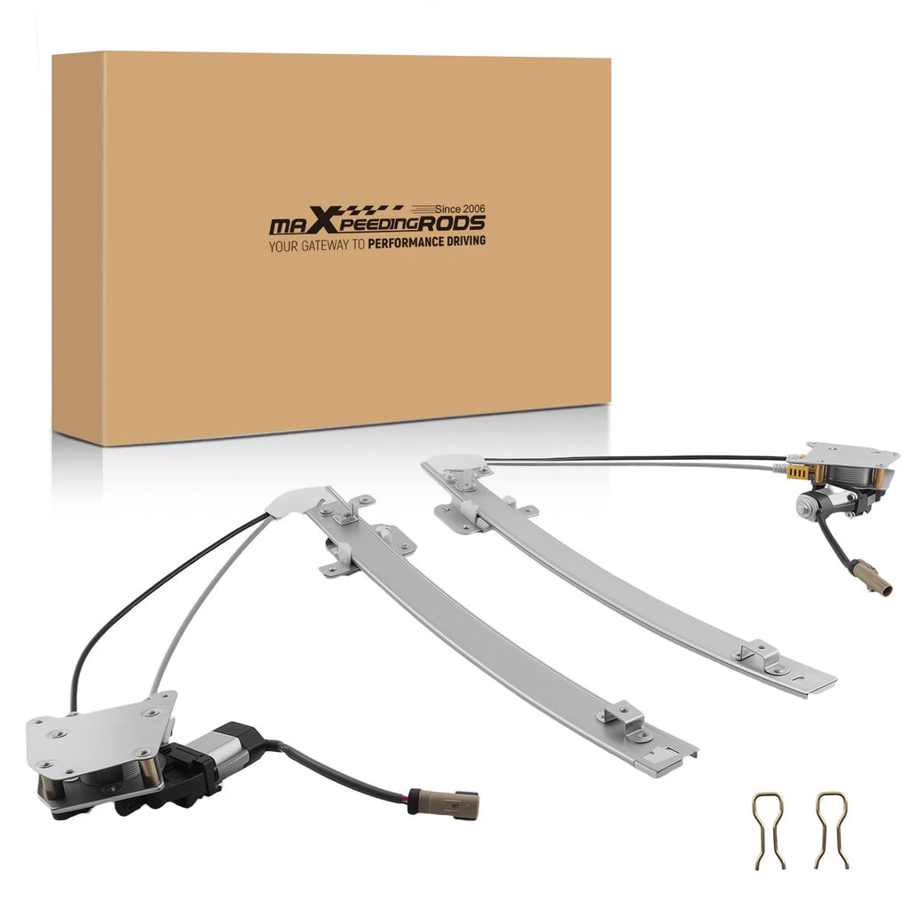 Rear Electric Window Regulator w/Motor for Jeep Liberty (2002–2007) 748568 748569 Pair