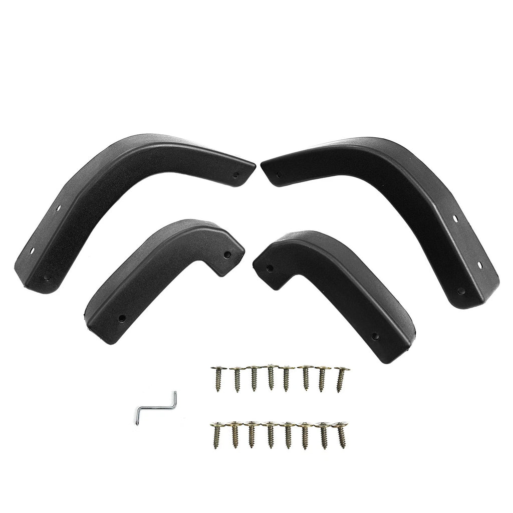 Set of 4 Mud Flap Delete for Chevy Silverado 1500 (2019–2024)