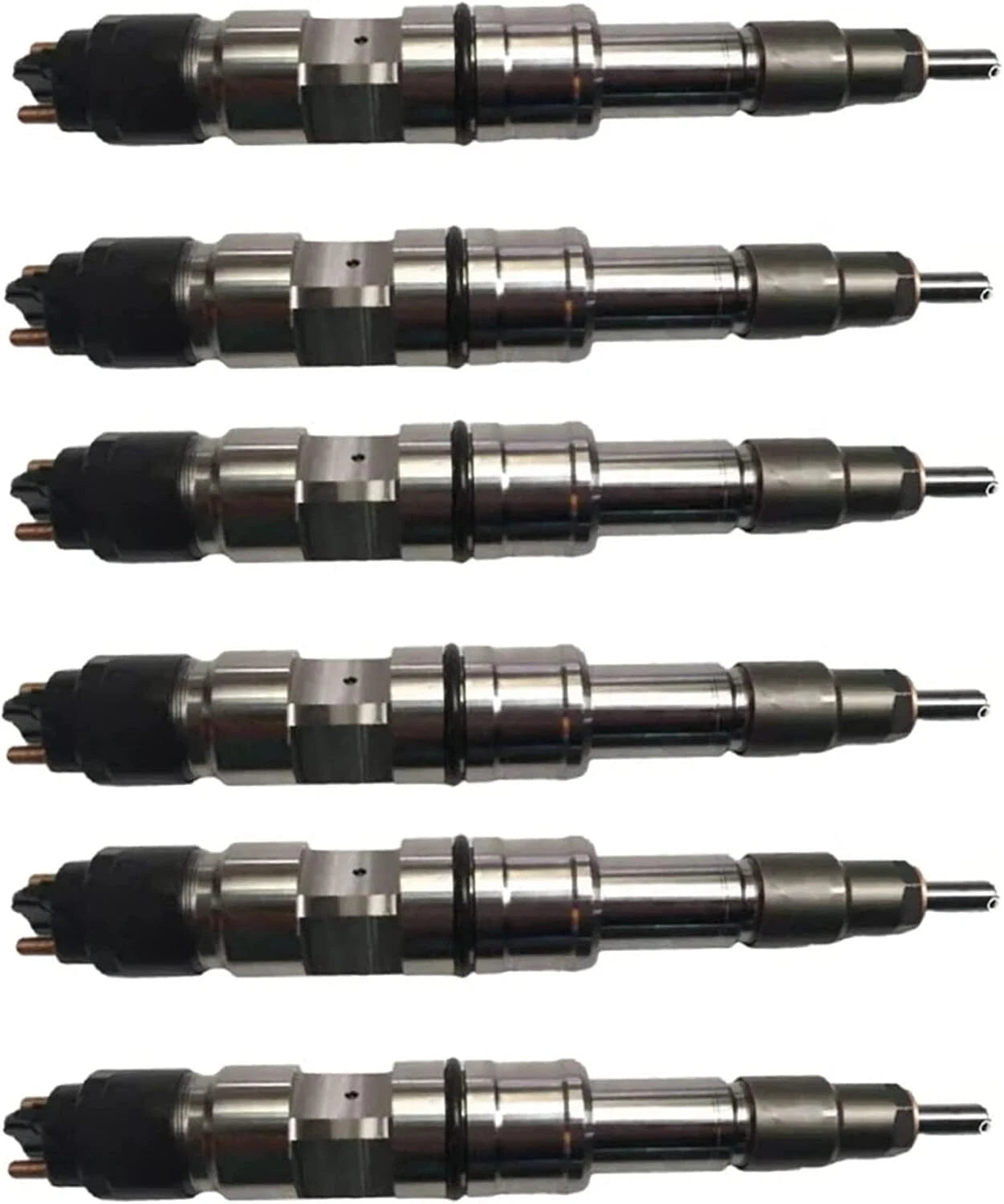 6pcs Fuel Injector 0445120391 for Weichai Heavy Trucks