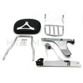 Detachable Backrest Sissy Bar & Luggage Rack for Harley Dyna (2006–2017)