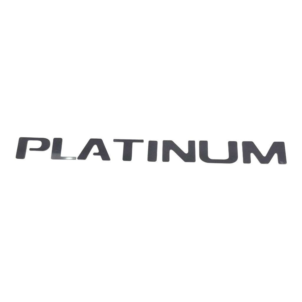 Tailgate Insert Letters Replacement for 2023–2025 Ford Super Duty Platinum