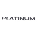 Tailgate Insert Letters Replacement for 2023–2025 Ford Super Duty Platinum