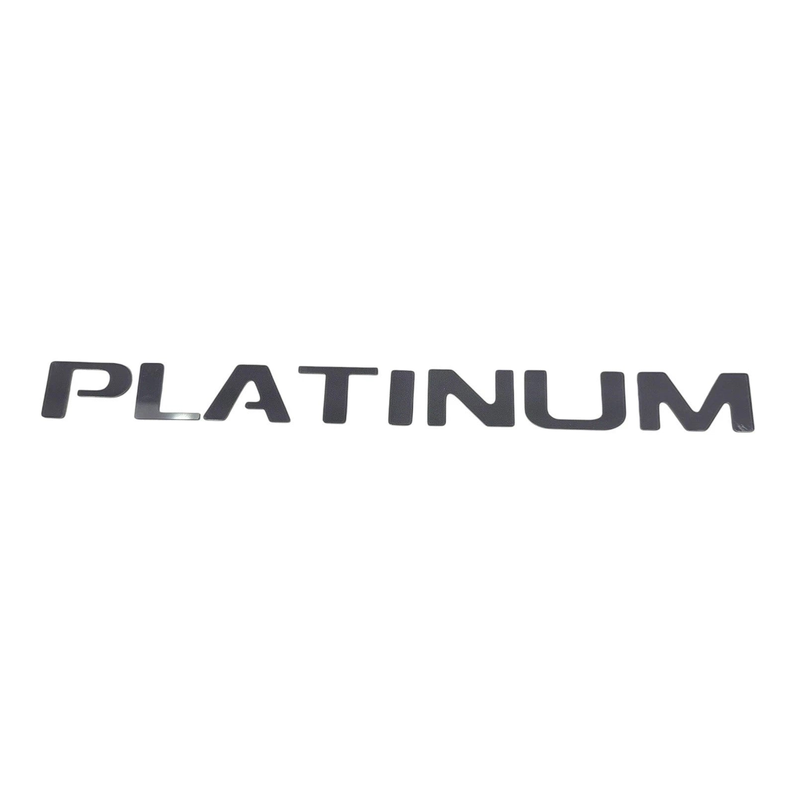 Tailgate Insert Letters Replacement for 2023–2025 Ford Super Duty Platinum