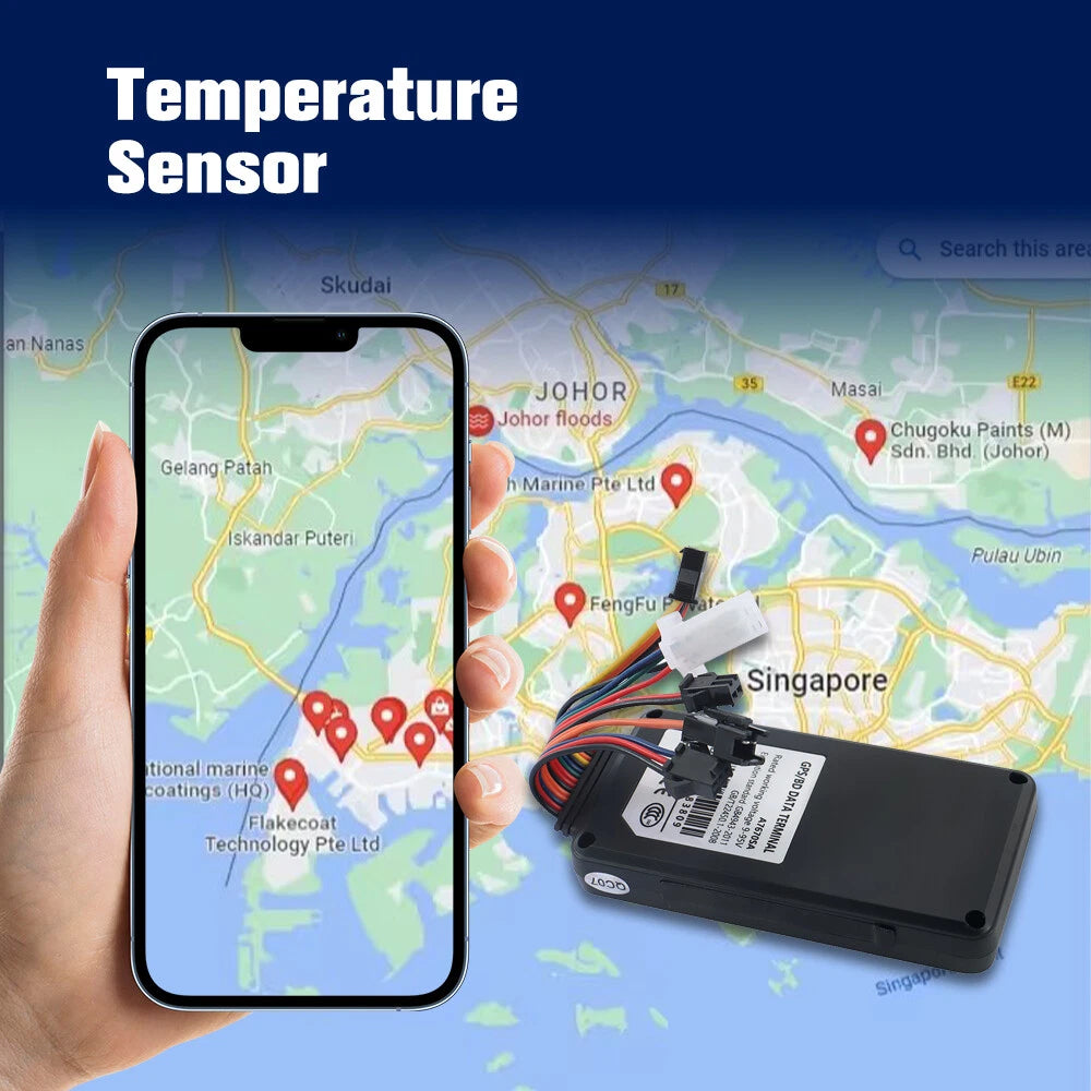 Bluetooth LTE GPS Tracker for Vehicles (Realtime Tracking)