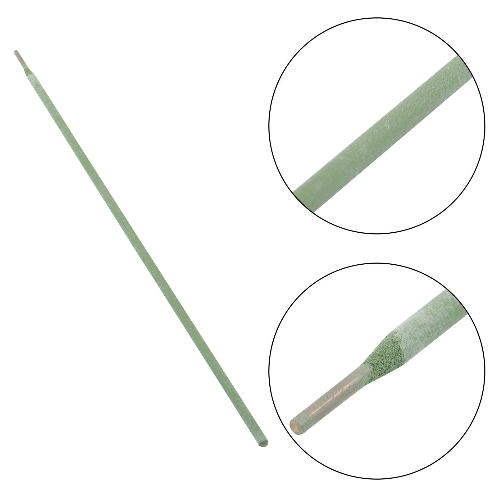 Set of 2 Stainless Steel Electrode Rods for TIG Welding (1/8" x 14")