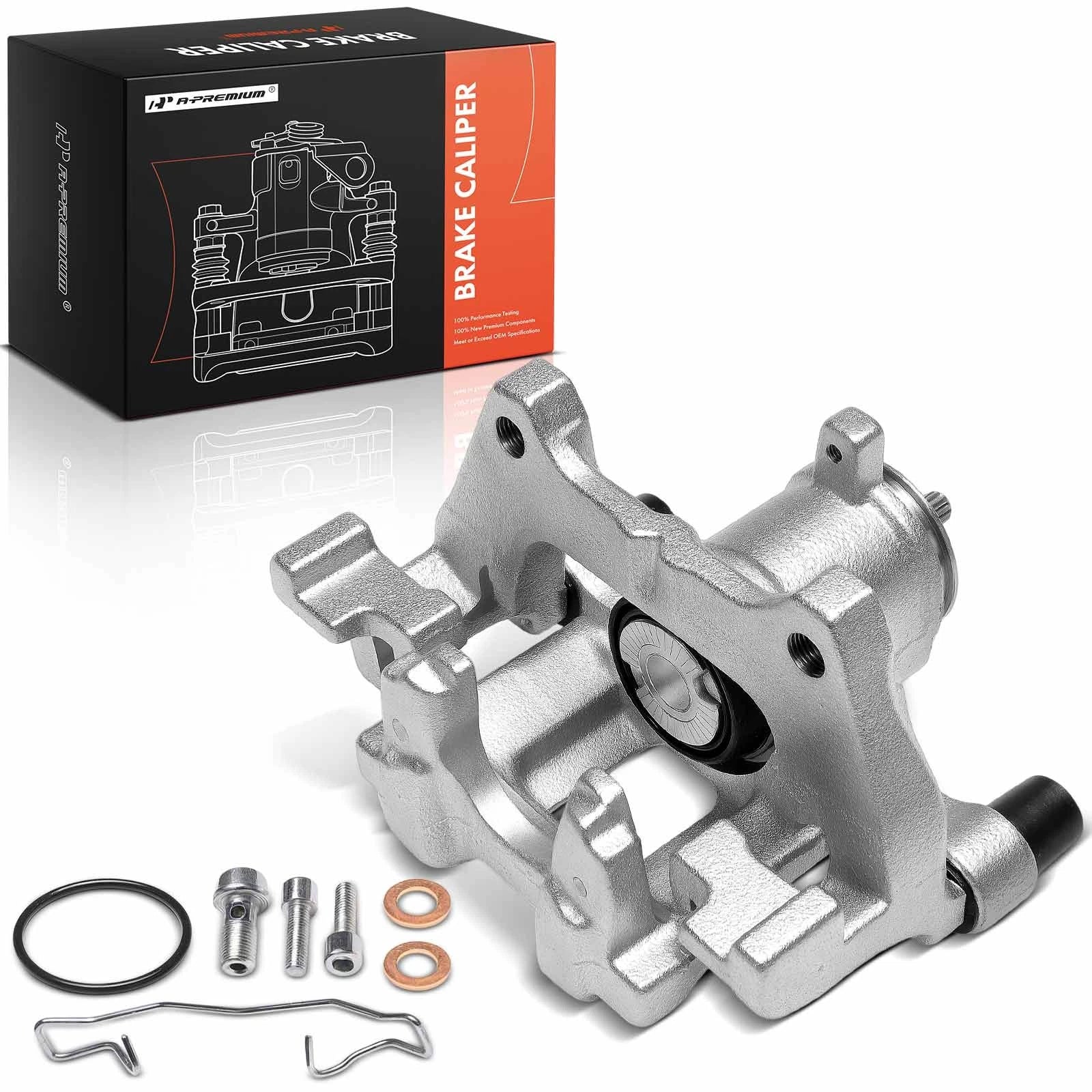 Rear Left Brake Caliper with Bracket & Piston for Honda Accord (2018)