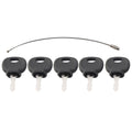 Ignition Keys for JCB Equipment (14707, 5755124, 8035807, 8U-9569)