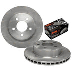 Front Disc Rotors + Brake Pads for Falcon AU (1998-2000)