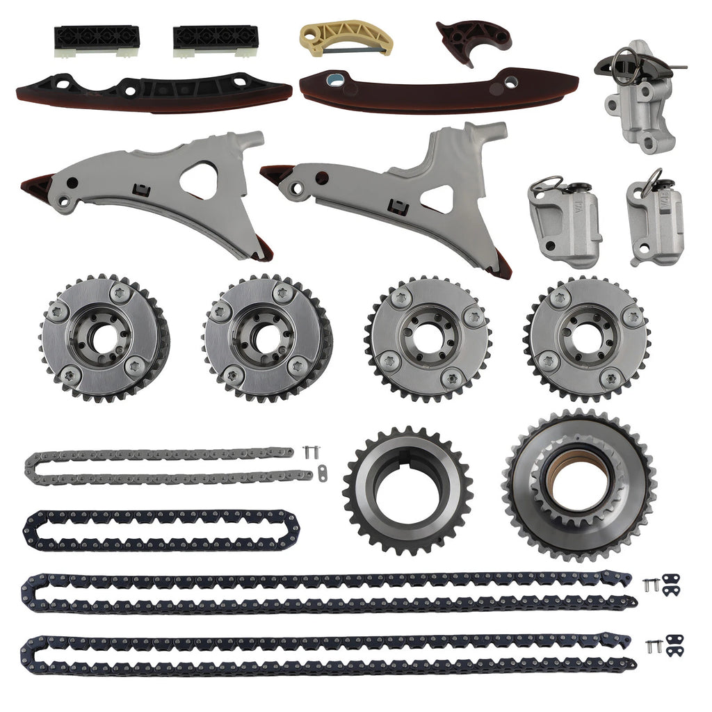 Engine Timing Chain Kit & VVT Adjuster for Mercedes M276 (2010–2016)