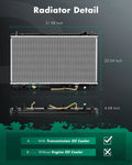 Aluminum Radiator for Toyota Solara (1999–2001) & Lexus ES300 (1998–2001)