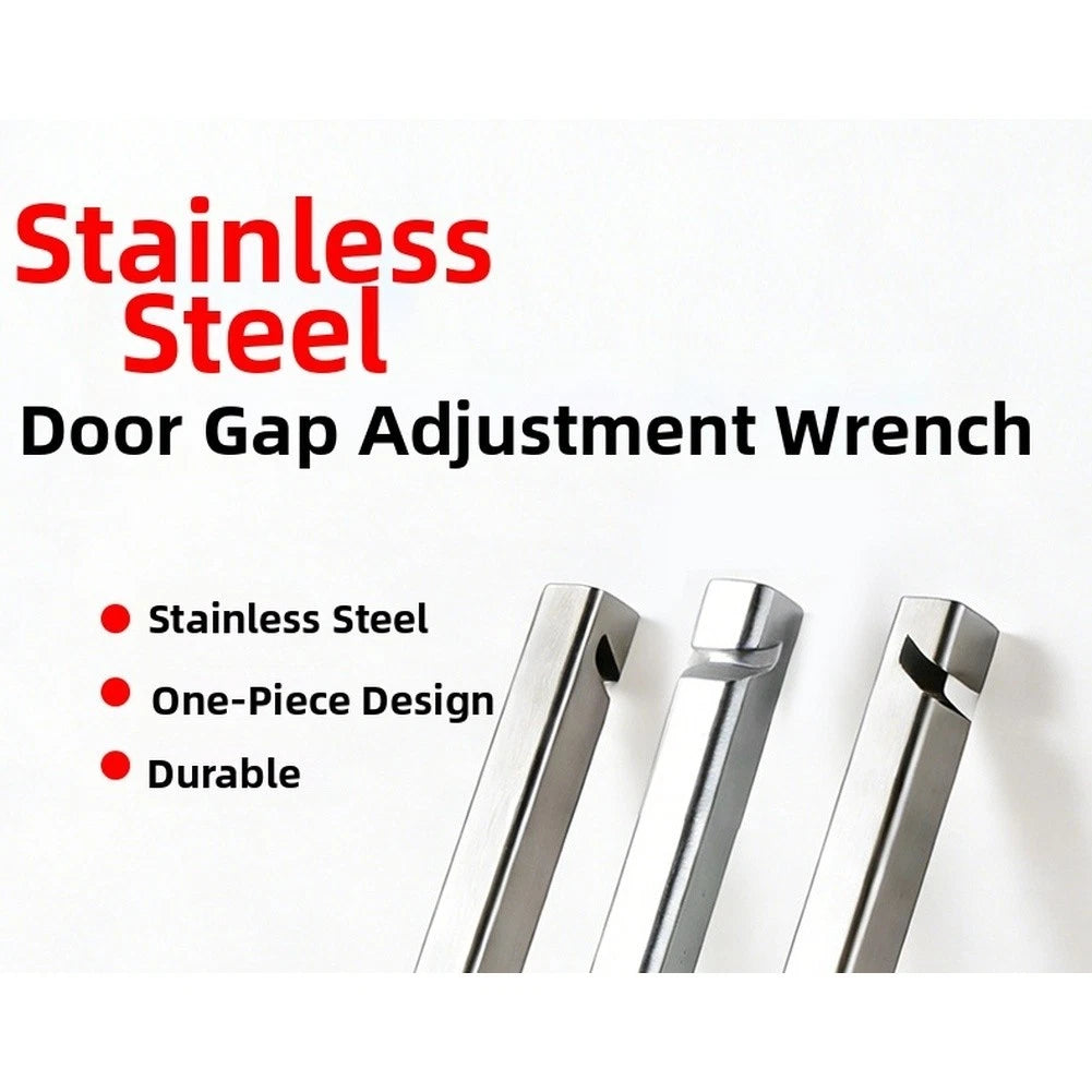 3MM Stainless Steel Door Gap Wrench for Latch Alignment