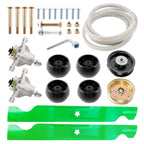 Mower Blade Spindle Belt Wheel Idler Kit for Husqvarna RZ4623 RZ46i Z246 (2010–2023)