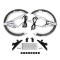2X Brake Rotor Covers LED Light Smoke Lens for Honda Goldwing 1800 (2018–2025)