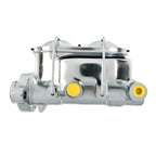 Chrome Aluminum Bail Top Master Cylinder for GM Street Rod (Universal)