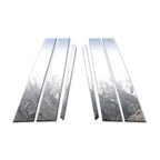 Diamond Grade 6pc Stainless Steel Pillar Post Covers for 2012-2018 Audi A6