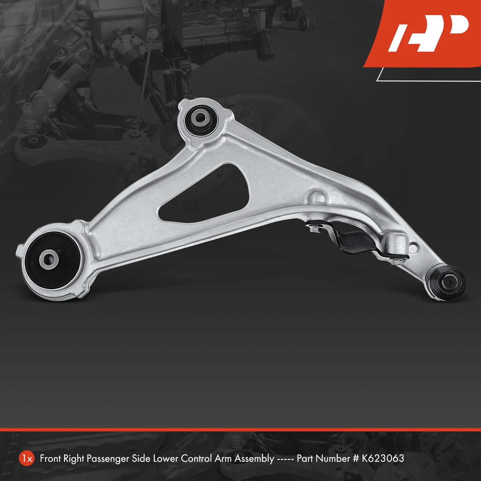 Front Right Lower Control Arm for Nissan Pathfinder Infiniti JX35 QX60 (2013–2019)