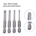 Screwdriver Bit Set SL3.0 SL4.0 SL5.0 SL6.0 for Automotive Use