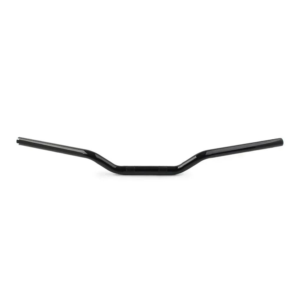 7/8" Black Drag Bar Handlebar for Chopper Bobber Cafe Racer