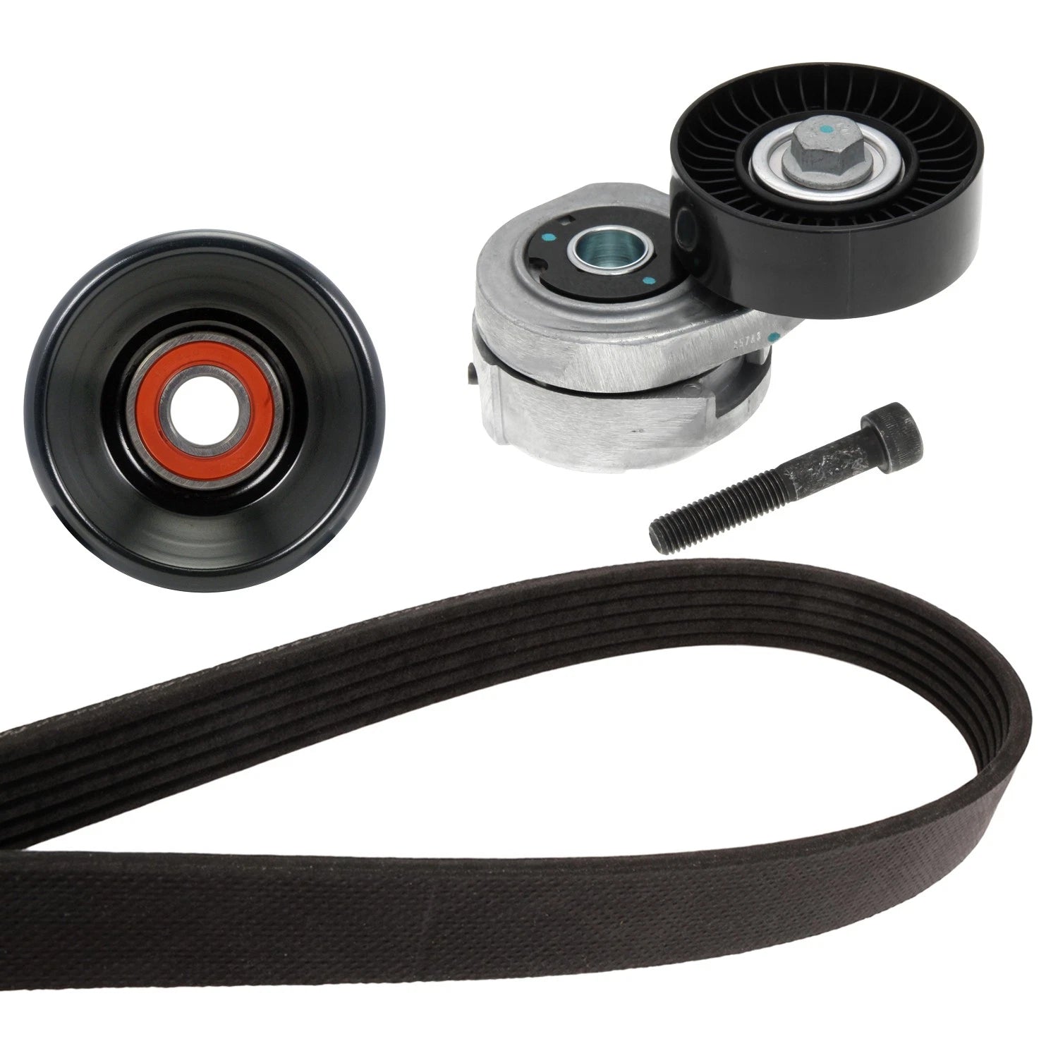 Drive Belt Idler Pulley Tensioner Kit for Ford Ranger B3000 (1998–2000)