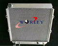 Aluminum Radiator for Toyota Land Cruiser LJ70/71/73/77/78 2LTE 2.4TD (1990-93)