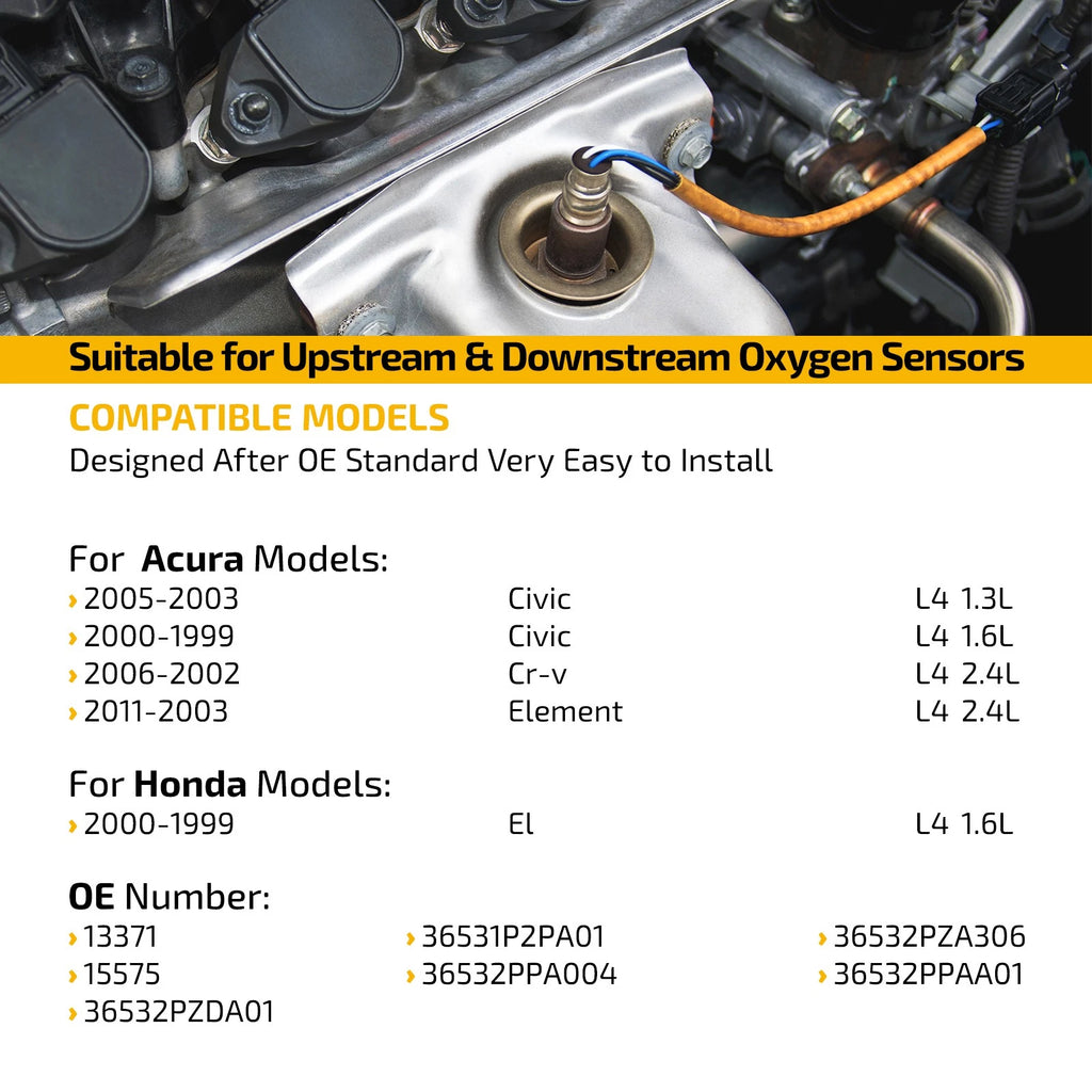 Oxygen Sensor for Honda CR-V 2.4L (2005–2006) 234-4733