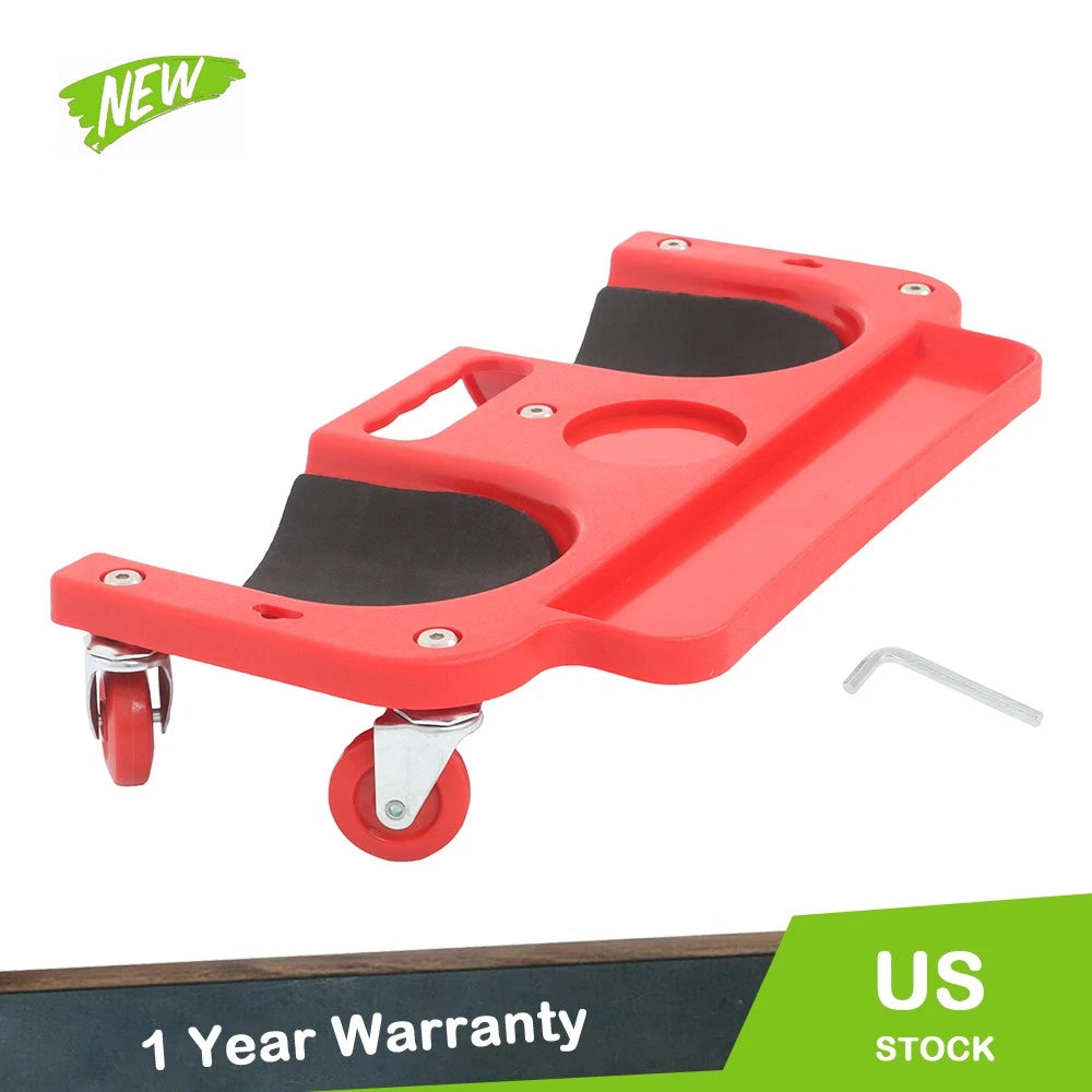 Rolling Knee Creeper with Tool Tray Holder for Automotive (2010–2023)