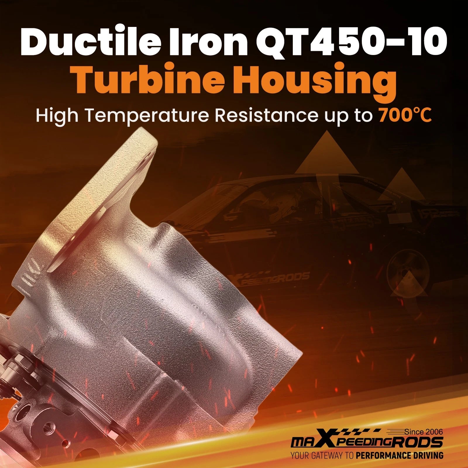 Turbocharger for Toyota Hilux Land Cruiser 3.0L D4D (2005–Present)
