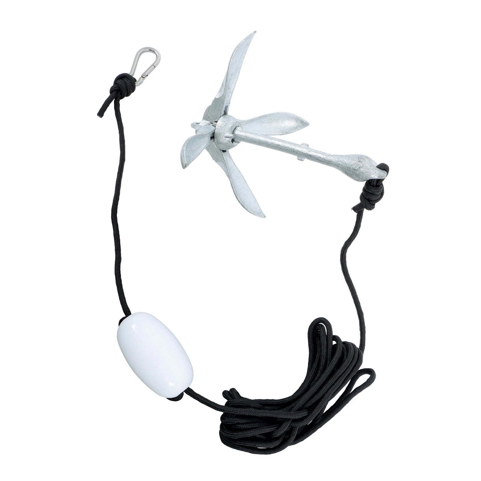 Folding Anchor Kit for Canoe Kayak Raft Boat (1.5LB/3.3LB/5.5LB/7.05LB)