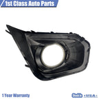 Set of 2 Fog Light Bezels for Subaru Impreza (2012–2014) - Glossy Black Trim