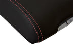 Center Console Lid Armrest Cover Leather for Cadillac SRX (2010–2016) Red Stitch