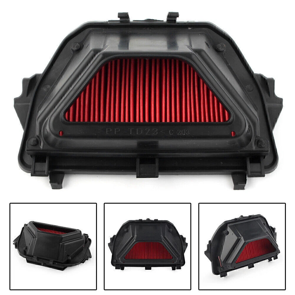 Air Filter Cleaner for Yamaha YZF R6 (2008–2009) Cotton Gauze Red/Black