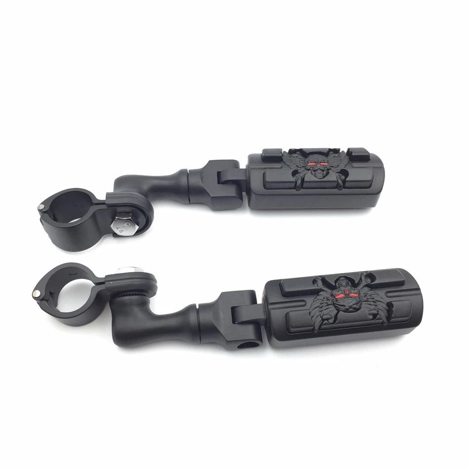 1.5" Black SA Zombie Foot Peg for Honda GoldWing VTX1300 Shadow Valkyrie