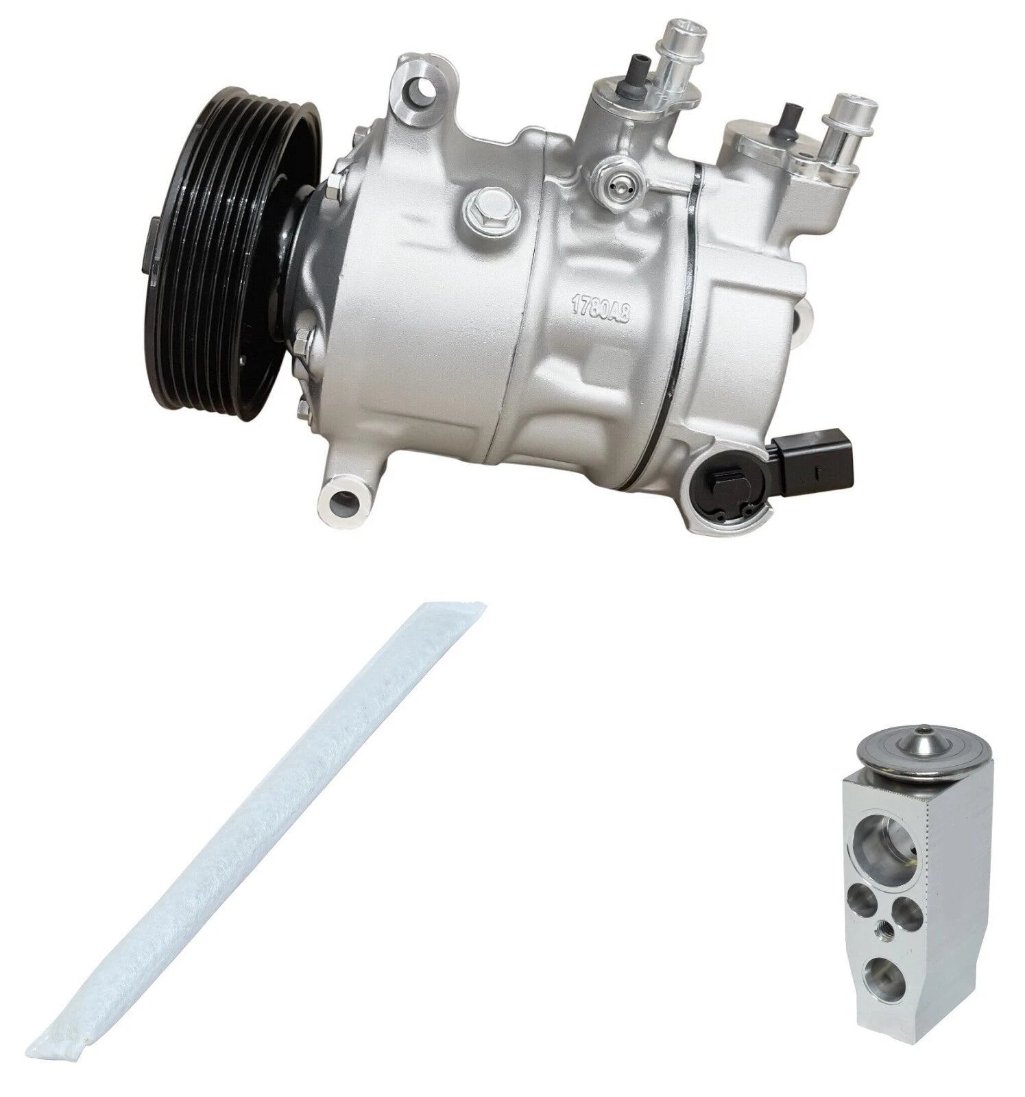 AC Compressor Kit Replacement for Audi A3 Quattro 2.0L (2015–2016)