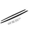 Black Side Skirt Extensions for BMW 4 Series (2014–2020)