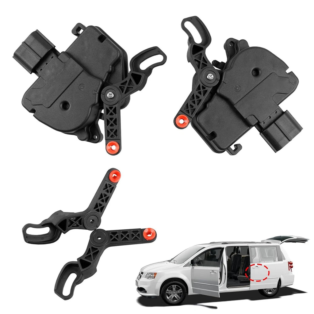 2X Sliding Door Lock Actuator Motors for Chrysler Town & Country, Dodge Caravan