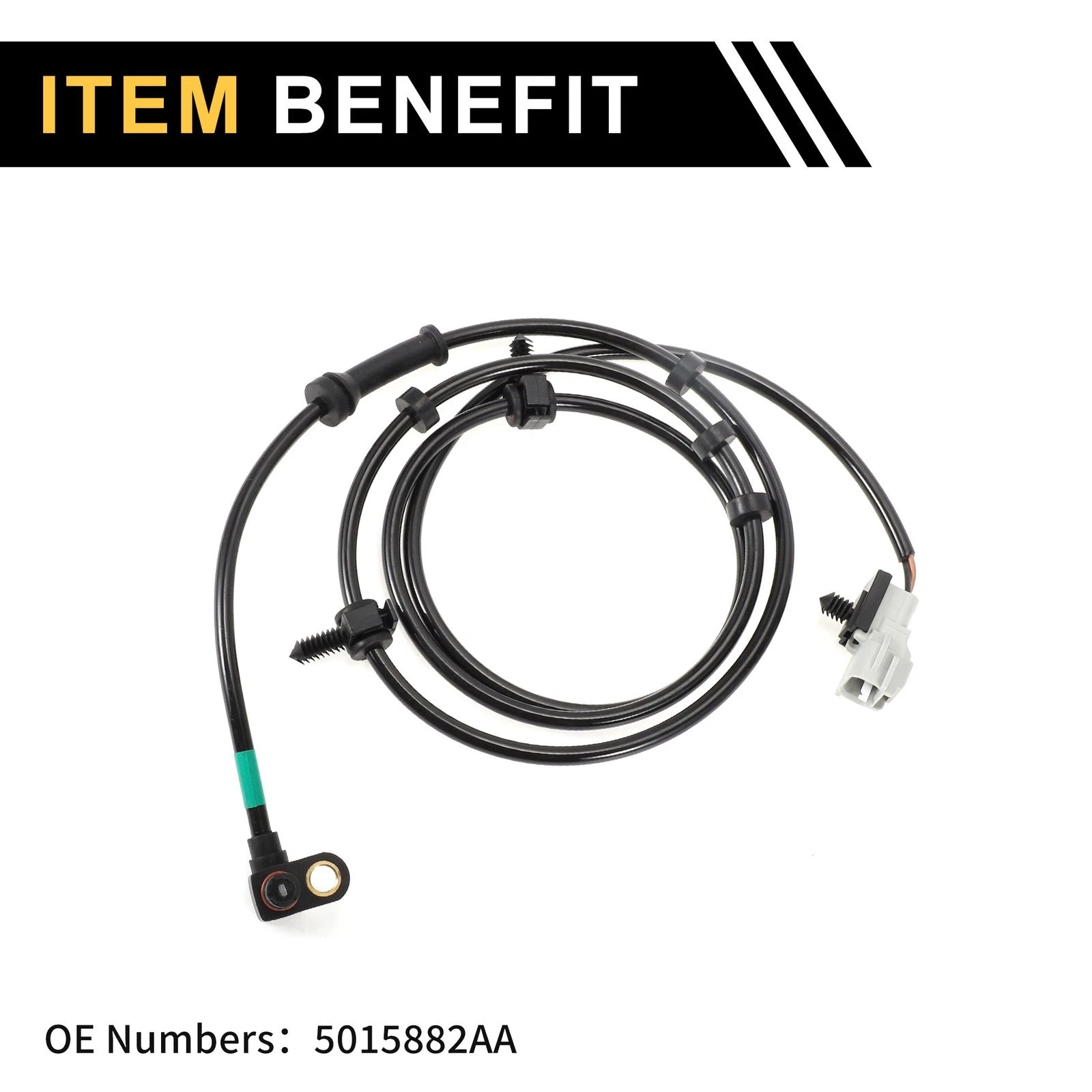 ABS Wheel Speed Sensor No. 5015882AA for Dodge Ram 2500 (2000–2002)