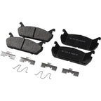 Set of 4 NAO Brake Pads for Mazda Miata (1990–1993)