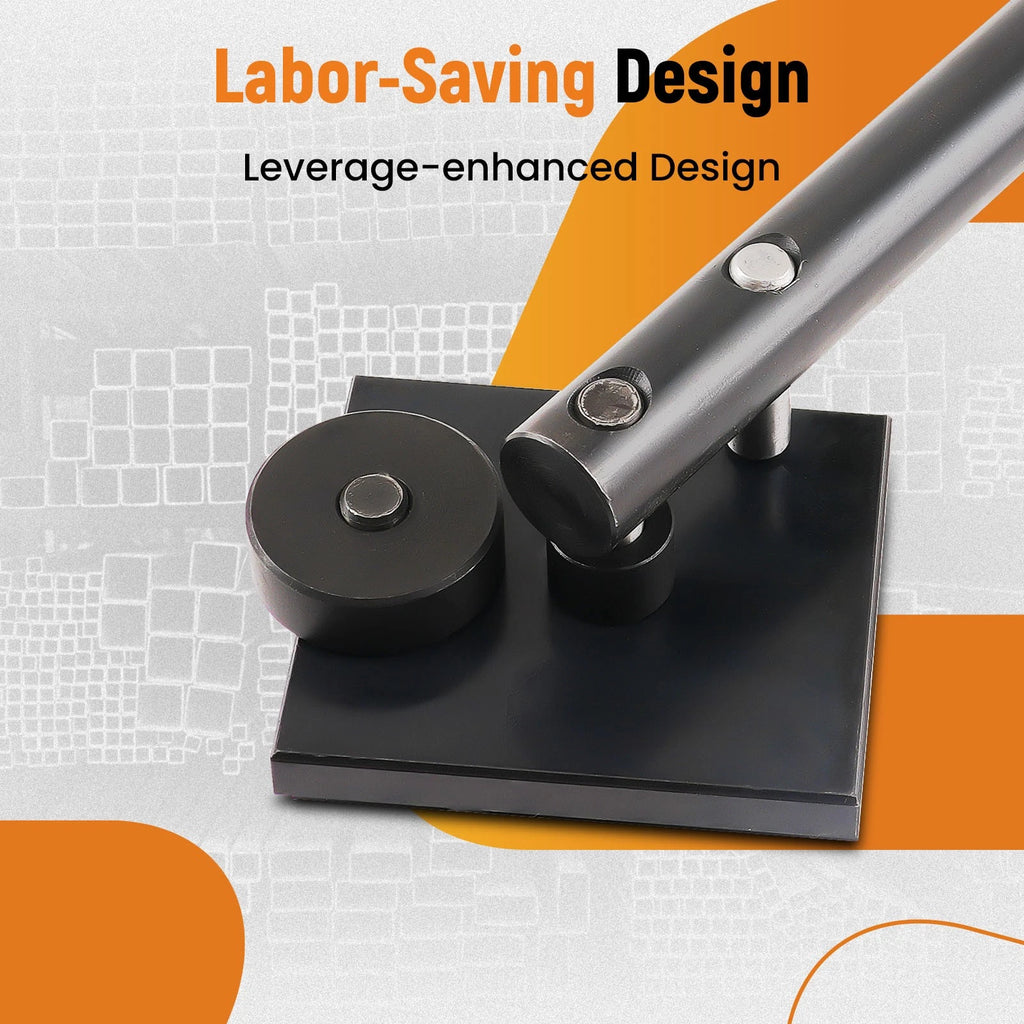 Metal Rod Forming Tool for Stainless Steel (180° Bends, Multiple Dies)