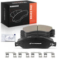 Set of 4 Front Ceramic Brake Pads for Chevrolet Silverado 1500 (2005–2018)
