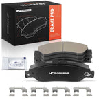 Set of 4 Front Ceramic Brake Pads for Chevrolet Silverado 1500 (2005–2018)