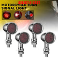 Red LED Turn Signal Blinker Lights for Harley Dyna Sportster (2004–2012)