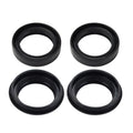 Set of 4 Front Fork Oil Dust Seals Kit for Kawasaki Ninja 250R (2008–2012) 500R (1997–2009)