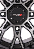 Set of 4 System 3 St6 Wheels 14x7 +10mm Offset for Honda & Can-Am UTV