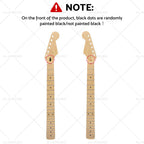 Electric Guitar Neck for ST Guitar (22 Frets, Maple, Left/Right)