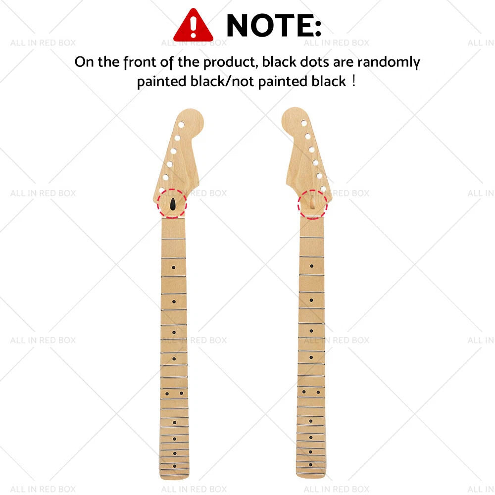 Electric Guitar Neck for ST Guitar (22 Frets, Maple, Left/Right)