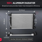 Aluminum Radiator for Hyundai Elantra 1.8L 2.0L (2011–2013) 13202