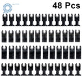 48 Pack Bi-Metal Oscillating Multi Tool Saw Blades 1-3/8 & 1-3/4