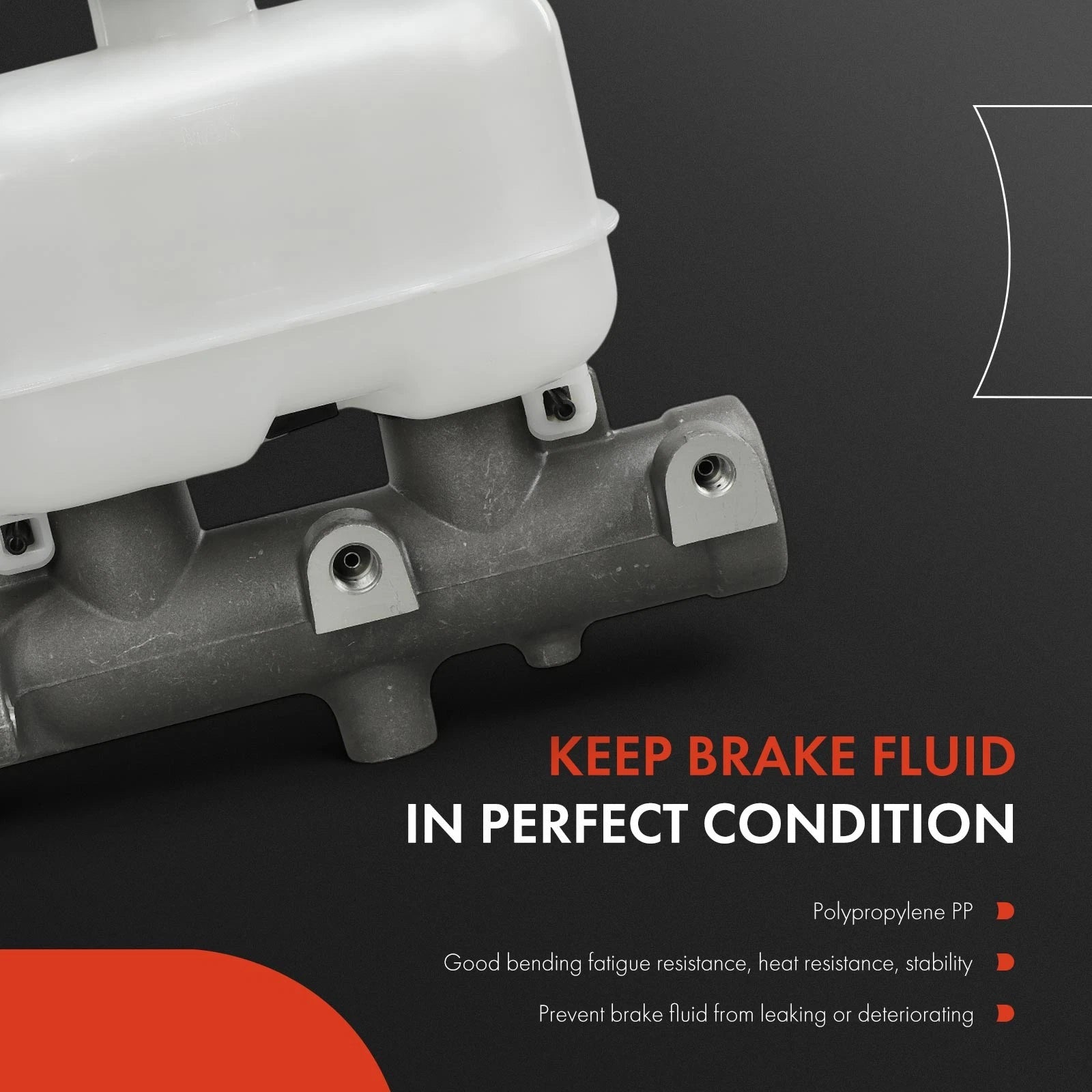 Brake Master Cylinder with Reservoir for Ford E-250 E-350 (1992-2014)